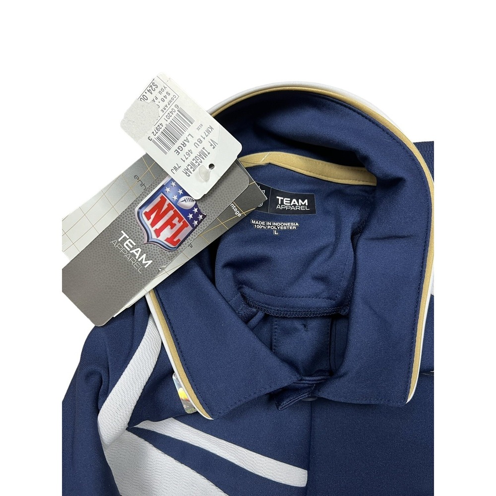 Vintage ST. LOUIS Rams NFL Team Apparel Moisture Wicking Image Wear Large NWT - Picture 7 of 9